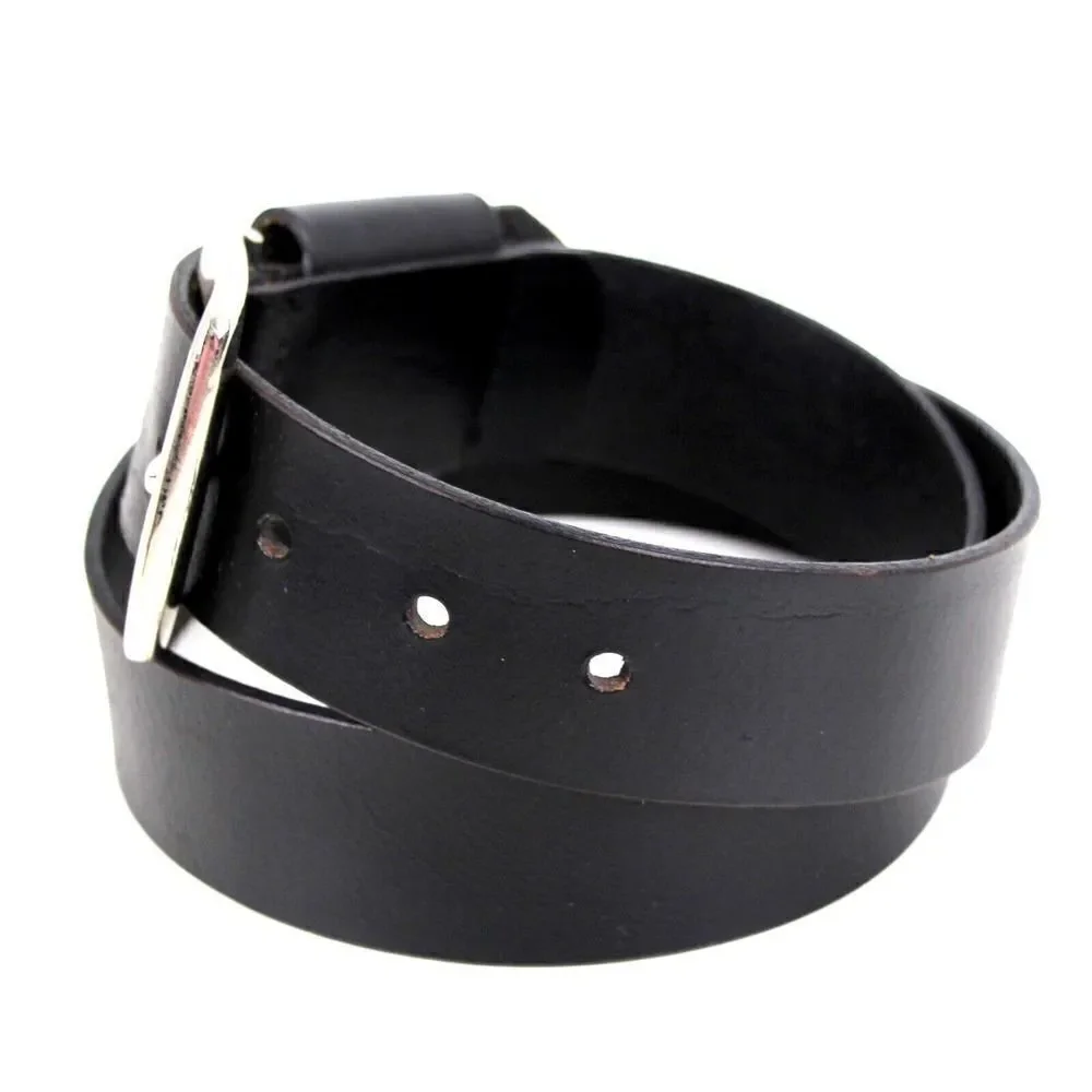 SADDLE BLACK GENUINE LEATHER 1.5
